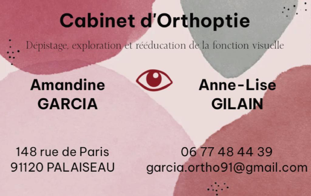 Amandine GARCIA – Orthoptiste, 91120 PALAISEAU
